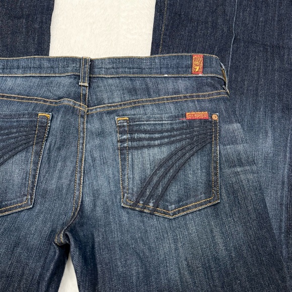 7 For All Mankind Dojo Flare Jeans - Picture 3 of 4